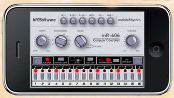 Klasszikus Roland-dobgép az iPhone-ra