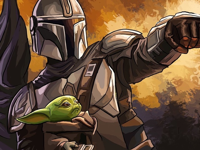 A szingli örökbefogadó apa mennybemenetele: The Mandalorian