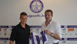 Az Újpest FC új játékosa, Windecker József