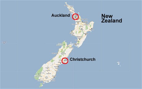 Christchurch, ide is kérhetjük a jegyünket.