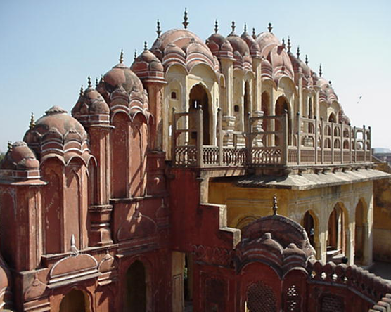 Jaipur  - A rózsaszín, de inkább barnásvöröses város