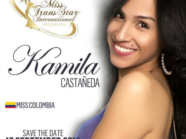 A Miss Trans Star International résztvevői #14 Miss Kolumbia