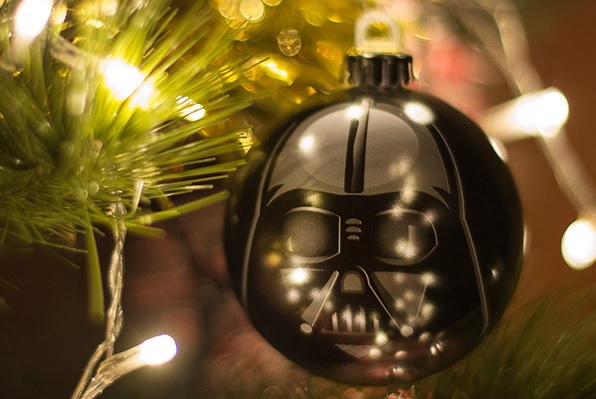 Karácsonyfa-díszítés Star Wars módra
