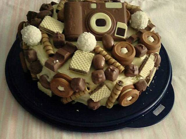 Fehércsokis torta