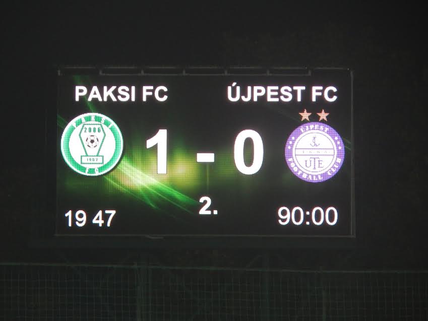 Paks-Újpest 1-0 -- fotó: Krisz (Mindenhol Blog // mndnhl.blog.hu)