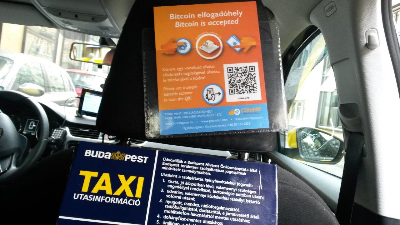 bitcoin budapest taxi
