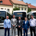 Megérkeztek az elektromos autóbuszok Eger helyi közlekedésébe