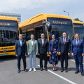 Elektromos buszokat adtak át Zalaegerszegen