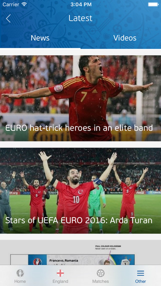 app uefa hirek