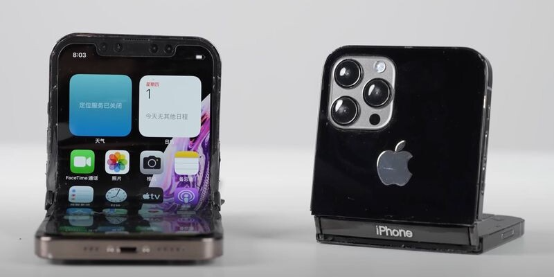 Az Apple kagylóformájú telefonokat fejleszt.