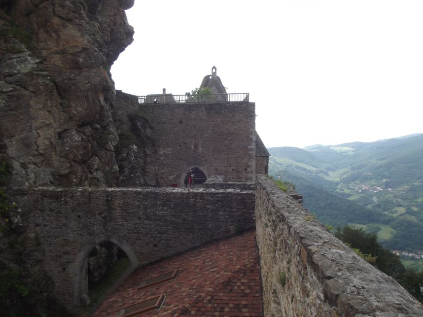 Aggstein, a vár