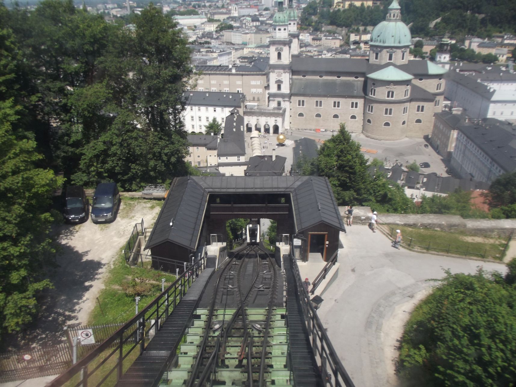 FestungsBahn és a Kapitelplatz