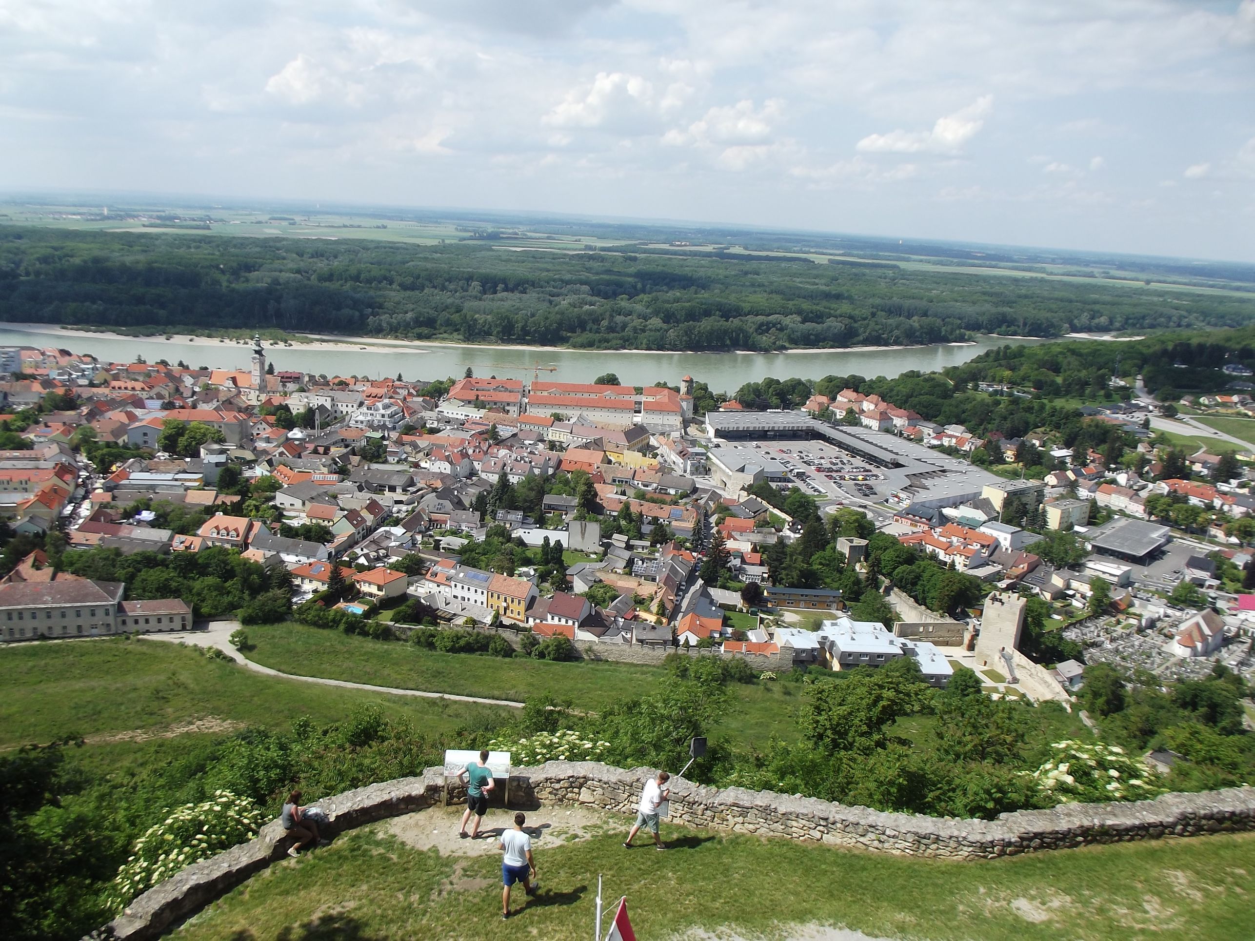 Hainburg a fellegvárból