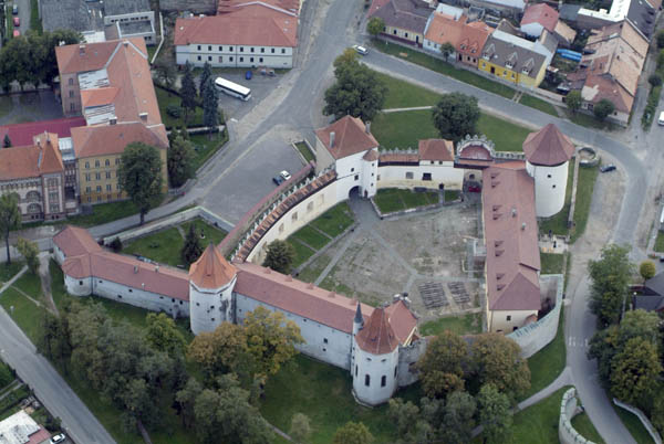 A vár a levegőből (Forrás: www.wikipedia.org)