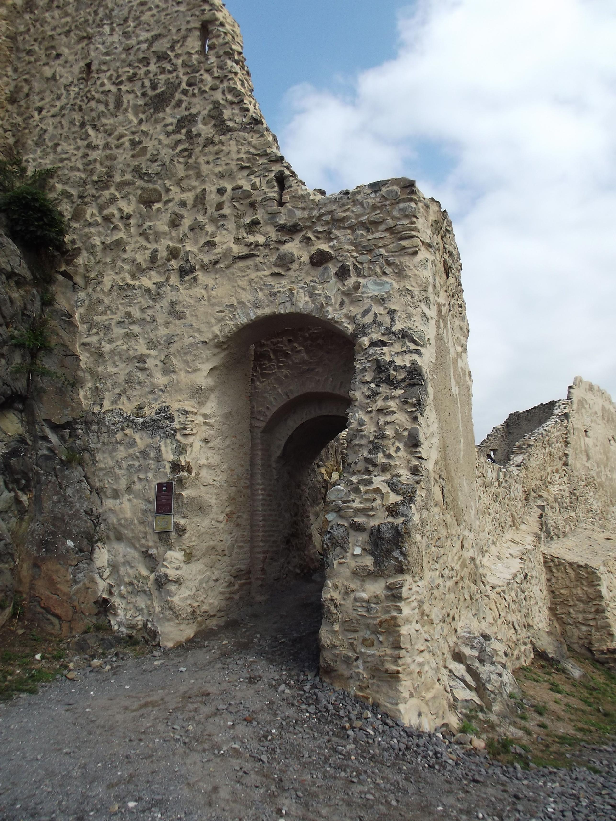 A felső vár kapuja