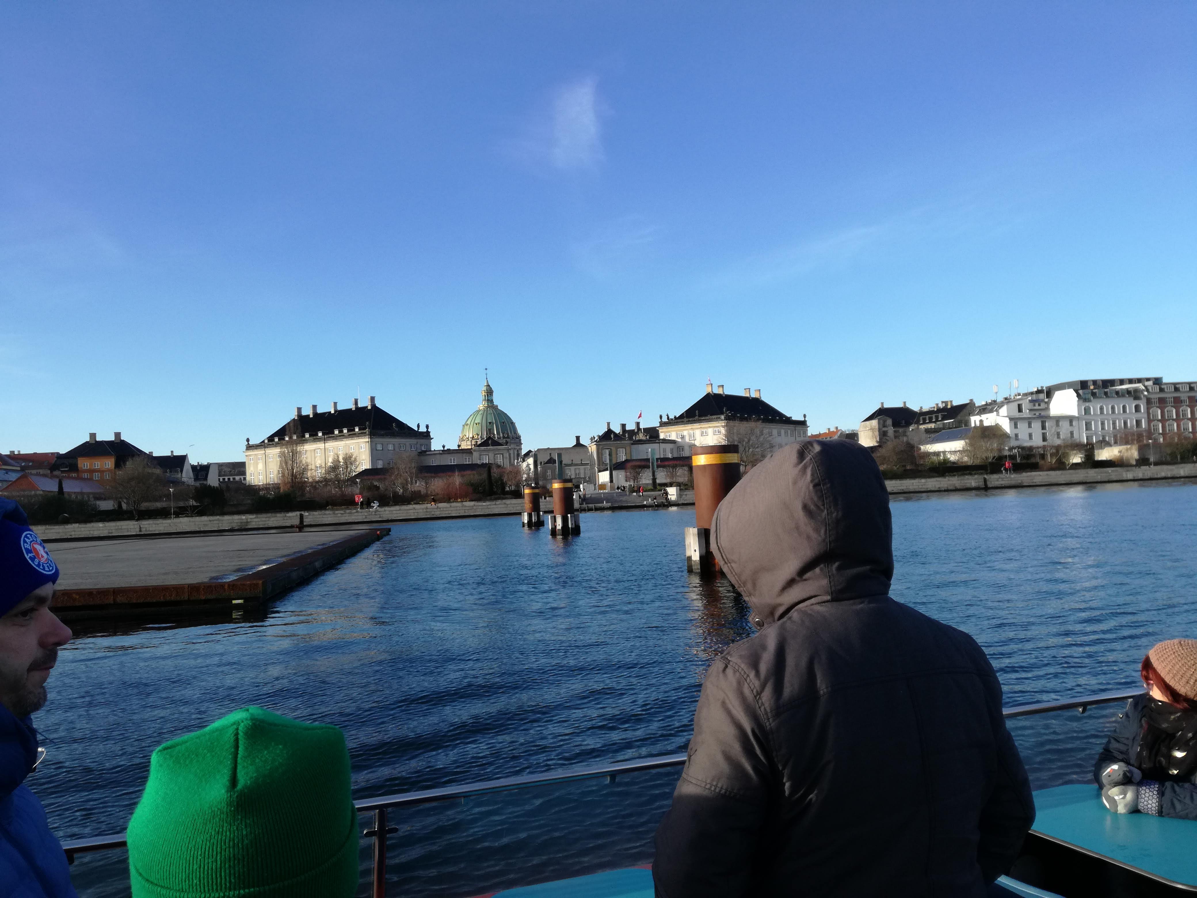 Amalienborg a víz felől