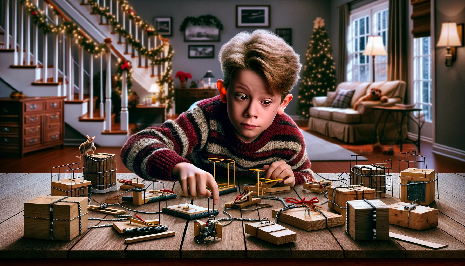 dall_e_2023-12-23_18_07_40_a_photo-realistic_image_of_a_young_boy_ingeniously_setting_up_traps_in_a_house_to_thwart_burglars_inspired_by_the_movie_home_alone_the_scene_shows.png