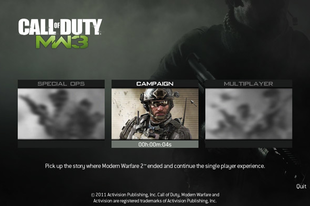 PC: Call of Duty - Modern Warfare 3