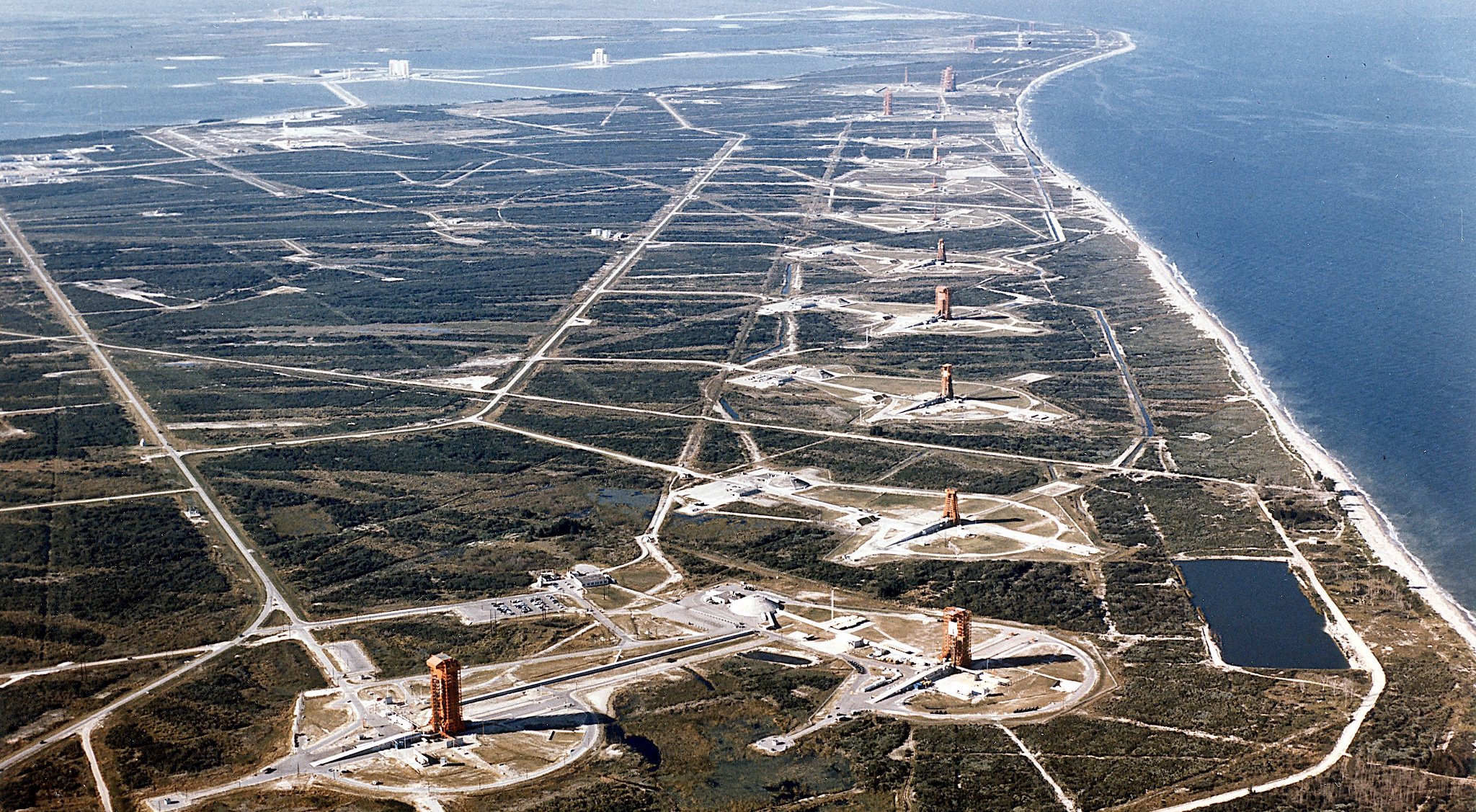 Missile Row on Cape Canaveral during its heyday in the 1960s..jpg