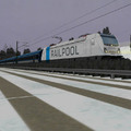 Vonatösszeállítás: Traxx AC3 Bpee kocsikkal