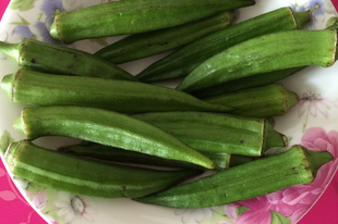Új zöldség kipróbálása Bámia/ Okra/ gombó