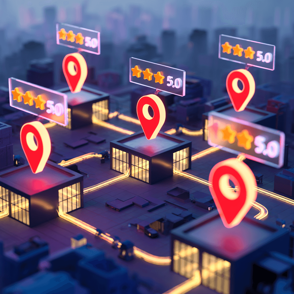 Edzőterem hálózat lokális dominanciája: Janka google térkép stratégiája