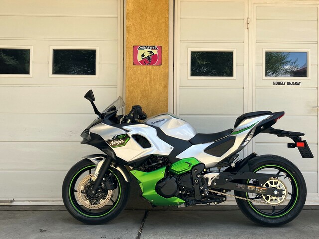 Kawasaki Ninja 7 Hybrid teszt.