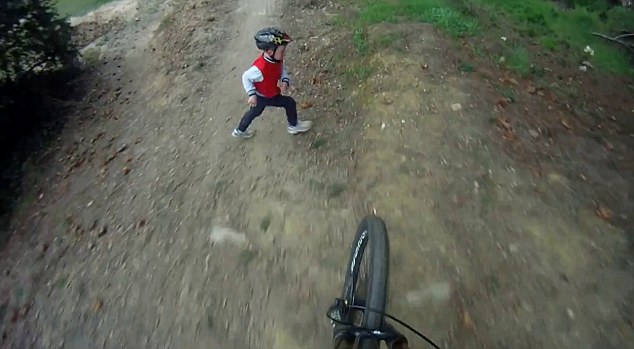 Kid vs Downhill Mountain Biker.jpg