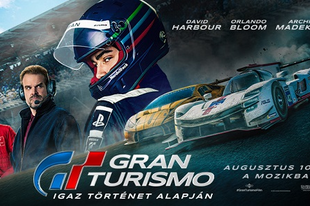 Gran Turismo holnaptól a mozikban!