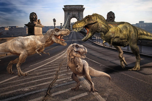 Jövőre Budapestet is letarolnák a dinoszauruszok