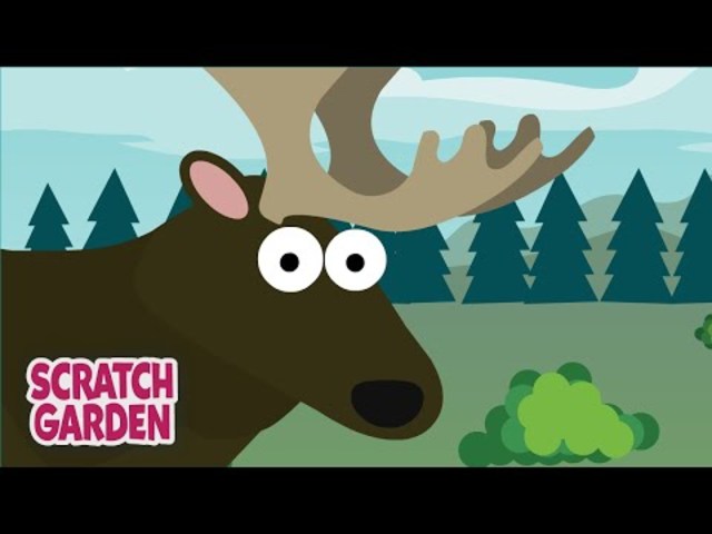 The Great Big Moose | Camp Song | Scratch Garden