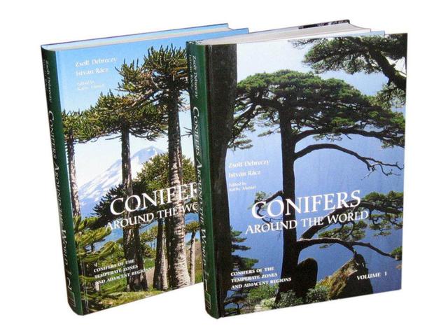 Megjelent!: A világ fenyői - 2 kötetes angol nyelvű monográfia (Conifers Around the World)