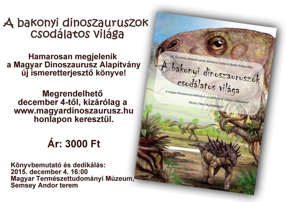 Dinoszauruszok Magyarországról?! Igen!