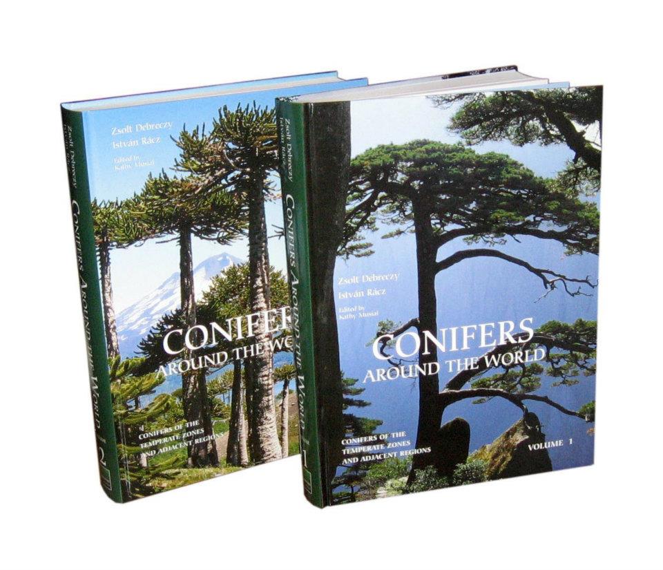 Megjelent!: A világ fenyői - 2 kötetes angol nyelvű monográfia (Conifers Around the World)