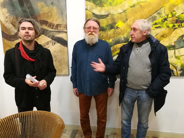 Angyalok az úton- Nagy Zopán megnyitóbeszéde Ghyczy György kiállítása elé