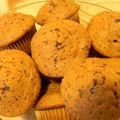 Csokis-gesztenyés muffin rúmos mazsolával