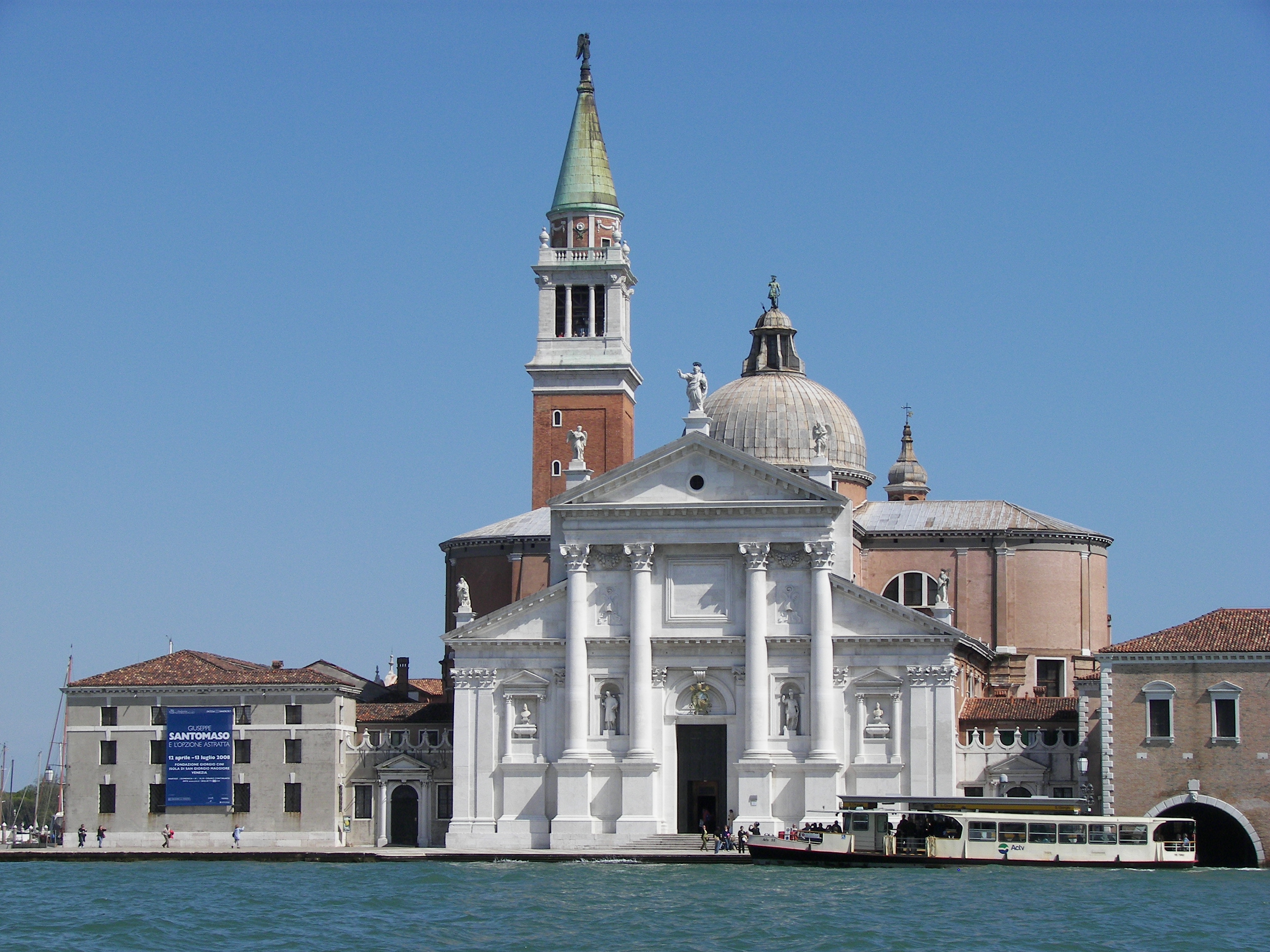 San Giorgio Maggiore templom, Velence<br /><br />Kép: Wikimedia Commons / Didier Descouens