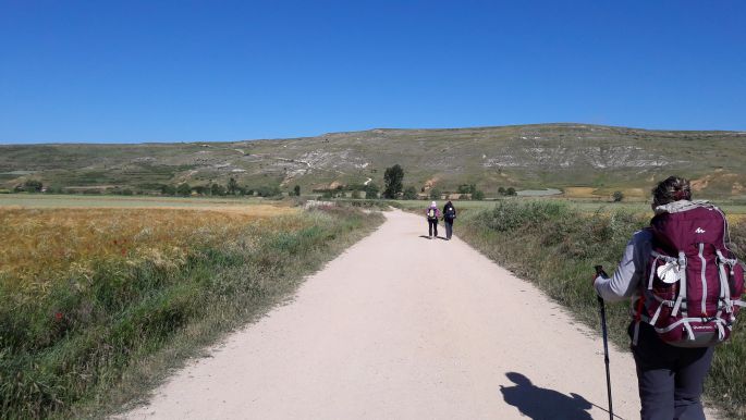 El camino, Francia Út, úton az Alto de Mosterales felé