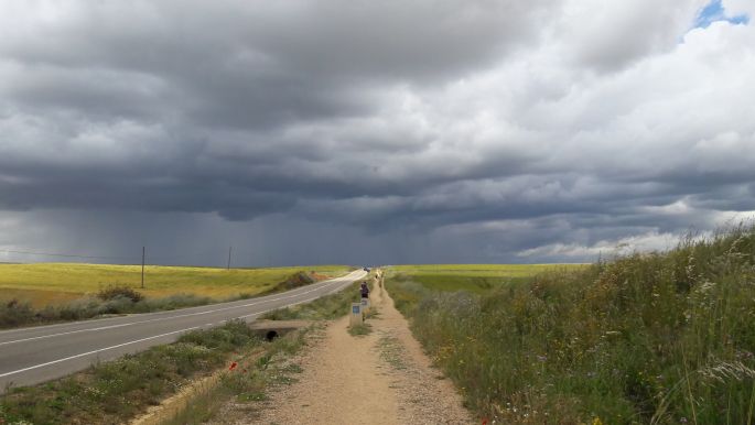 El camino, Francia Út, úton Carrion de los Condes felé