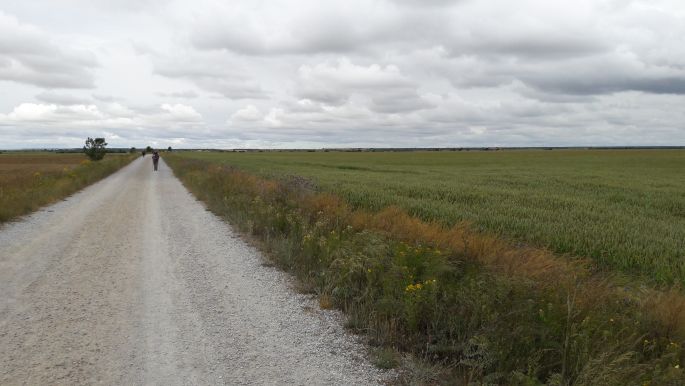 El camino, Francia Út, út a Mesetán