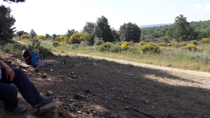 El camino, Francia Út, árnyékos pihenő