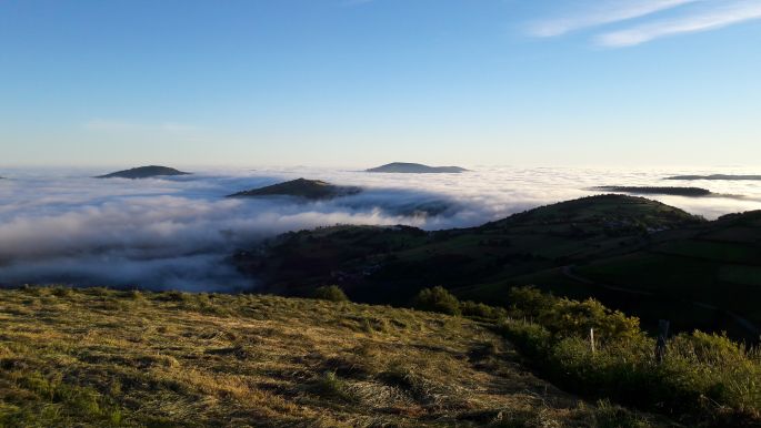El Camino, Francia Út, Galícia, felhők felett jártunk