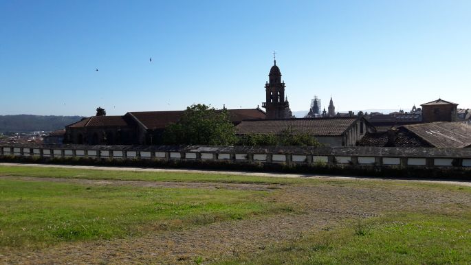 El camino, Santiago de Compostela, az a bizonyos park a város felett