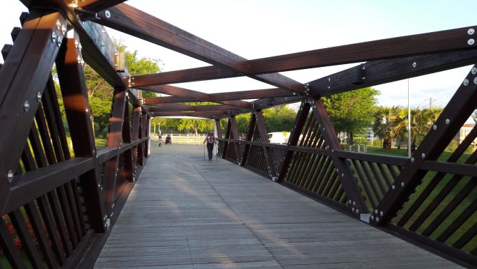 El Camino, Francia Út, Logrono, felüljáró