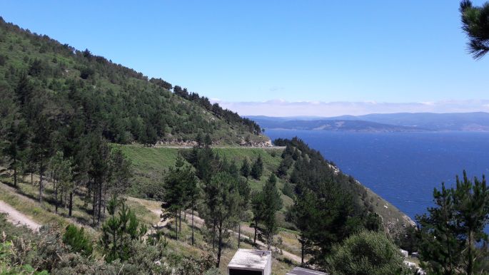 El camino, Francia Út, Finisterre, út a városközpont felé