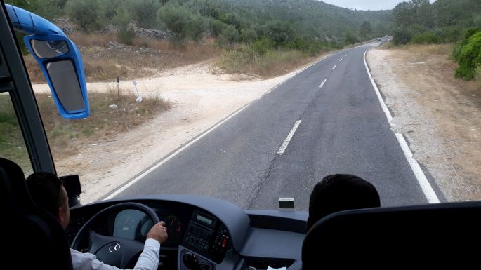 Portugál camino, Fátimából Tomárba busszal