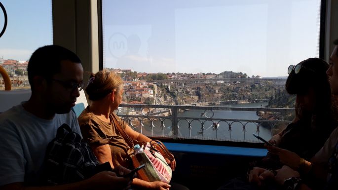 Portugál camino, Porto, metro