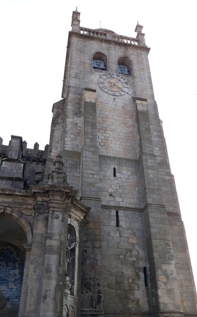 Portugál camino, Porto, Sé katedrális