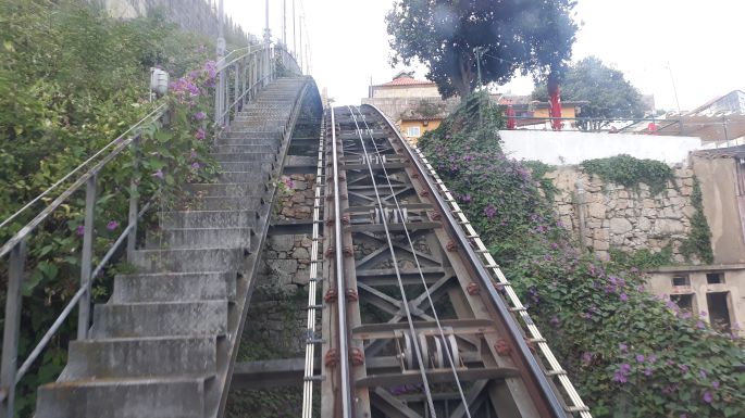 Portugál camino, Porto, sikló