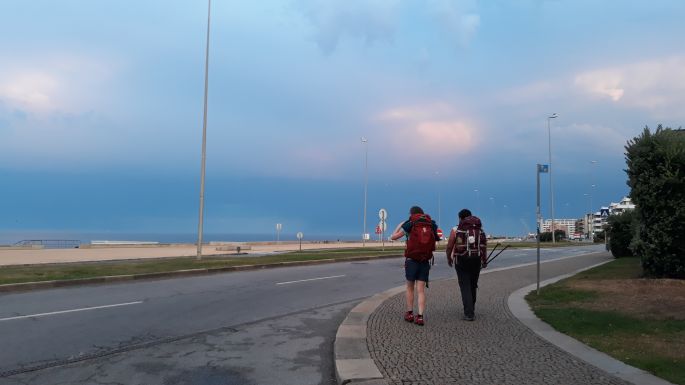 Portugál Camino de la Costa, Porto, gyaloglás az óceán felé